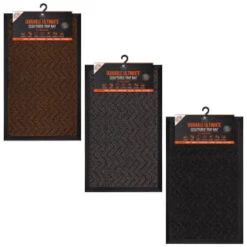 B&M Ultimate Trap Mat 45 X 75cm - Black -Home Discount Store 379124 durable ultimate sculpted trap mat 45x75cm main 2