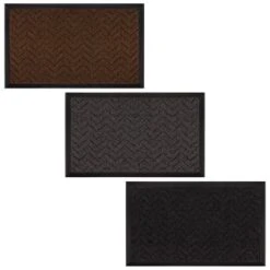 B&M Ultimate Trap Mat 45 X 75cm - Black -Home Discount Store 379124 durable ultimate sculpted trap mat 45x75cm main