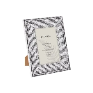 B&M Spotty Photo Frame 4 X 6" - Black & White 3 B&M Spotty Photo Frame 4 X 6" - Black & White