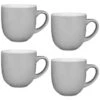 Simply Everyday Gloss Mugs 4pk - Grey -Home Discount Store 380120 4pk simply everyday mugs grey 3