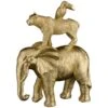 B&M Lush Paradise Gold Stacking Animals -Home Discount Store 380277 gold stacking animals
