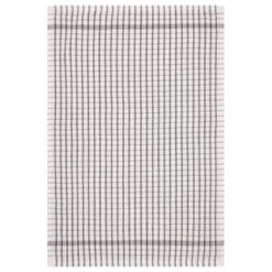B&M Grey Check Tea Towels 3pk -Home Discount Store 380305 3pk check tea towels grey 3