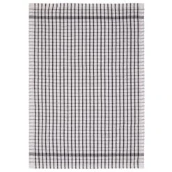 B&M Check Tea Towels - Black 3pk 9 B&M Check Tea Towels - Black 3pk -Home Discount Store 380307 3pk check tea towels black 3