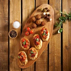 B&M Island Paradise Mango Wood Serve Board 7 B&M Island Paradise Mango Wood Serve Board -Home Discount Store 380568 mango wood serving board