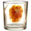 B&M Dried Flowers Tealight Holder - Orange