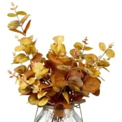 B&M Preserved Eucalyptus In Glass Jar -Home Discount Store 380732 preserved style eucalyptus 2