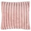 B&M Alaska Faux Fur Cushion - Blush -Home Discount Store 380787 alaska faux fur cushion