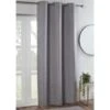 B&M Kent Woven Blackout Panel 54 X 86" - Grey -Home Discount Store 380879 kent blackout woven panel grey