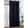 B&M Kent Woven Blackout Panel 54 X 86" - Navy -Home Discount Store 380882 kent blackout woven panel navy