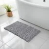 Retreat Knitted Bath Mat 50 X 80cm - Grey