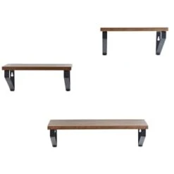 Tromso Set Of 3 Shelves -Home Discount Store 382607 tromso set of 3 shelves 2