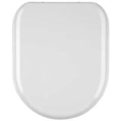 Beldray D Shaped Toilet Seat - White -Home Discount Store 383096 beldray d shaped toilet seat