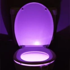 B&M Multicoloured Toilet Night Light 16 B&M Multicoloured Toilet Night Light -Home Discount Store 383097 toilet night light 6