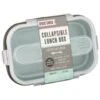 B&M Collapsible Lunch Box - Sage -Home Discount Store 383522 collapsible lunch box 2