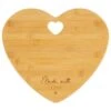 B&M Heart Slogan Chopping Board