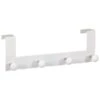 B&M Heavy Duty Overdoor Hooks - White -Home Discount Store 383565 heavy duty overdoor hooks white