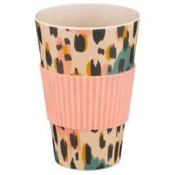 B&M Travel Coffee Cup - Animal Print -Home Discount Store 383588 travel mug leopard 3