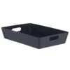 Soho Storage Tray 15 X 35 X 26cm - Graphite 1 Soho Storage Tray 15 X 35 X 26cm - Graphite -Home Discount Store 384322 soho size f box graphite 8x35x26cm1