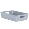 Soho Storage Tray 6 X 25.5 X 17cm - Grey -Home Discount Store 384408 soho size d box grey 6x25 5x17cm