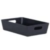 Soho Storage Tray 6 X 25.5 X 17cm - Graphite -Home Discount Store 384409 soho size d box graphite 6x25 5x17cm