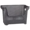 Rattan Stacking Caddy -Home Discount Store 384999 rattan nestable caddy grey