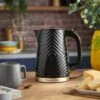Russell Hobbs Groove Kettle 1.7L - Black & Gold -Home Discount Store 386647 russell hobbs groove black and gold kettle 4