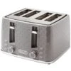 Goodmans Textured 4 Slice Toaster - Grey -Home Discount Store 386707 goodmans textured 4 slice toaster grey 3