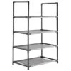 Spaceways 4 Tier Storage Shelves 1 Spaceways 4 Tier Storage Shelves -Home Discount Store 386760 spaceways 4 tier storage rack