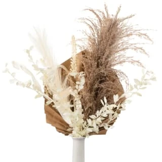 B&M Donut Vase With Dried Flowers 4 B&M Donut Vase With Dried Flowers - Image 2