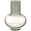 B&M Frosted Vase - Grey 1 B&M Frosted Vase - Grey -Home Discount Store 387592 frosted vase grey