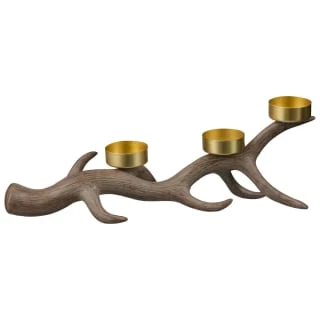 B&M Antler Tealight Holder 3 B&M Antler Tealight Holder