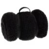 Simply Everyday Teddy Rolled Throw - Black -Home Discount Store 388692 simply teddy rolled throw black