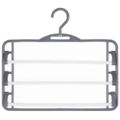 B&M Swivel Hook Trouser Hangers 2pk -Home Discount Store 389260 home organisation co 2pk trouser hangers 3