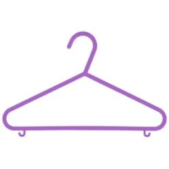 B&M Children's Hangers 10pk - Pastel -Home Discount Store 389289 home organisation co 10pk childrens hangers girl 3