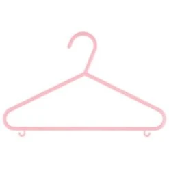 B&M Children's Hangers 10pk - Pastel -Home Discount Store 389289 home organisation co 10pk childrens hangers girl 5