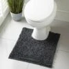 B&M Signature Noodle Pedestal Mat - Charcoal -Home Discount Store 389579 signature ped mat charcoal