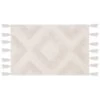 B&M Diamond Flatweave Bath Mat - Cream -Home Discount Store 389627 mink diamond flatweave bathmat cream