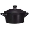 B&M Casserole Dish With Lid - Matte Black -Home Discount Store 390145 urban paradise mini casserole dish black