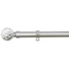 B&M Shiny Nickle Gem Curtain Pole 120 - 220cm -Home Discount Store 390203 390206 shiny nickle gem curtain pole 1