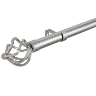 B&M Steel Mace Cage Curtain Pole 120 - 220cm 3 B&M Steel Mace Cage Curtain Pole 120 - 220cm