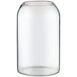 B&M Glass Jar With Cork Lid -Home Discount Store 390333 glass jar with cork lid 2