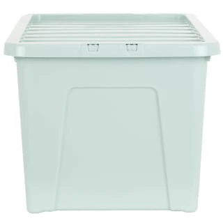 B&M Storage Box With Lid 60L - Sage 6 B&M Storage Box With Lid 60L - Sage - Image 4