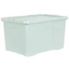 B&M Storage Box With Lid 60L - Sage -Home Discount Store 391388 sage 60l storage box 3