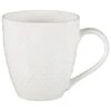 Jumbo Dot Embossed Mug - White 1 Jumbo Dot Embossed Mug - White -Home Discount Store 392128 jumbo dot embossed mug white