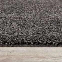 B&M Buddy Plain Shaggy Grey Runner Doormat -Home Discount Store 392183 buddy plain shaggy runner 50 x 150cm grey