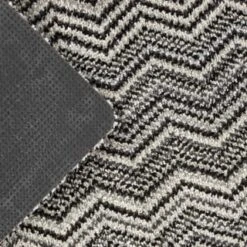 B&M Buddy Chevron Mono Doormat -Home Discount Store 392186 buddy chevron mat mono 3