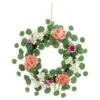 Bloom Spring Flowers Wreath - Pink -Home Discount Store 392822 spring flowers wreath pink