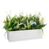 Bloom Extra Large Window Box - White -Home Discount Store 392833 extra large window box cream