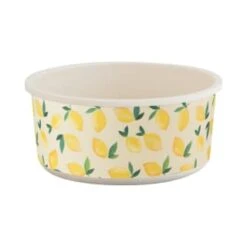 B&M Round Tubs 2pk - Lemons -Home Discount Store 392928 2pk reuse and repurpose round tubs lemon 7