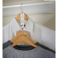 B&M Space Saving Hanger Organisation Hooks 4pk -Home Discount Store 393906 space saving hanger organisation hooks 2